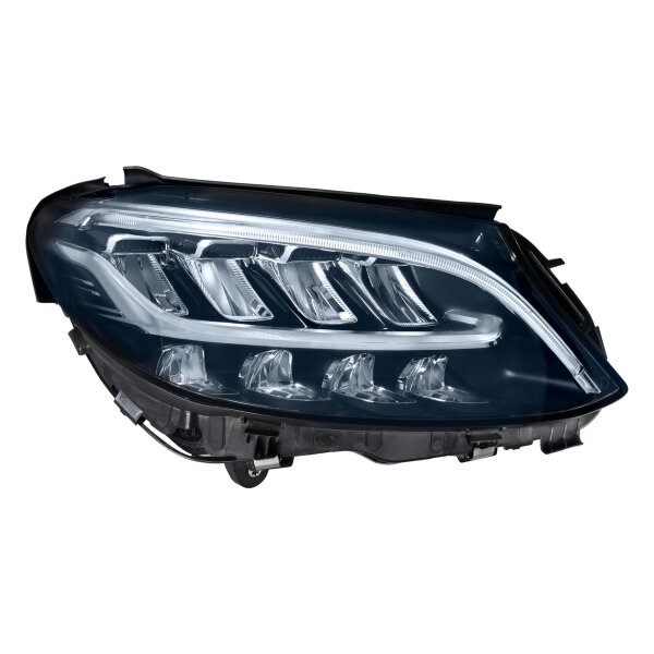 Headlight right LED HELLA suitable for e.g. MERCEDES-BENZ C-CLASS