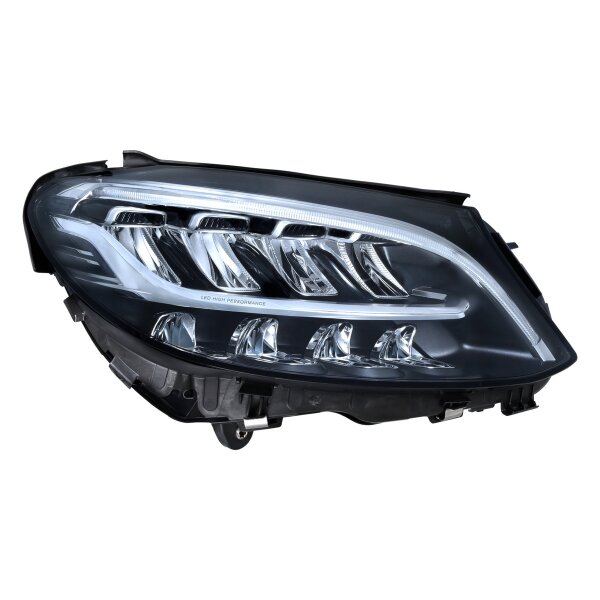 Headlight right LED HELLA suitable for e.g. MERCEDES-BENZ C-CLASS