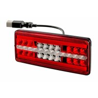Rückleuchte beidseitig mit Rückstrahllicht 24 V LED HELLA für AEBI HAKO KRONE