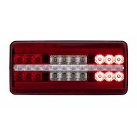 Rückleuchte beidseitig mit Rückstrahllicht 24 V LED HELLA für AEBI HAKO KRONE