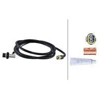 Wheel speed sensor 2-pole inductive sensor 2.870 mm cable HELLA