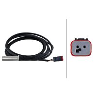 Wheel speed sensor 2-pole inductive sensor 3.950 mm cable HELLA