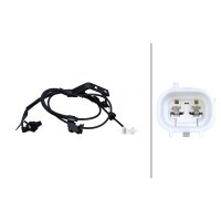 Sensor Raddrehzahl HELLA für TOYOTA