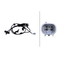Sensor Raddrehzahl HELLA für TOYOTA HILUX VII Pick-up (_N1_/ _N2_/ _N3_)