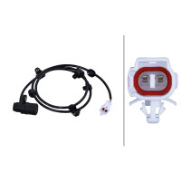 Wheel Speed Sensor 2-pole inductive sensor HELLA suitable for TOYOTA