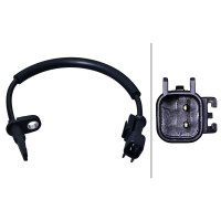 Wheel Speed Sensor 2-pole Hall sensor 270 mm cable HELLA for FORD TRANSIT and others