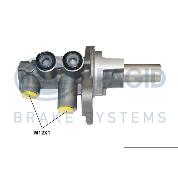 Hauptbremszylinder 12x1x2 Aluminium Ø 21 mm HELLA für u.a. FORD FIESTA