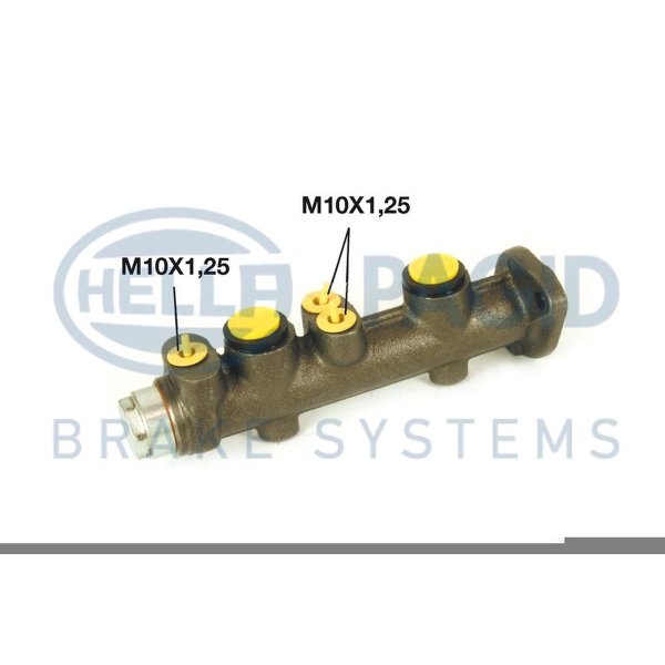 Master brake cylinder HELLA PAGID for FIAT LADA SEAT