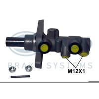 Master Brake Cylinder 12x1x2 Aluminium Ø 22 mm...