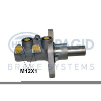 Hauptbremszylinder 12x1x2 Aluminium Ø 24 mm HELLA...