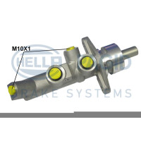 Hauptbremszylinder 10x1x2 Aluminium Ø 24 mm HELLA...