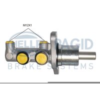 Master Brake Cylinder 12x1x2 Aluminium Ø 22 mm...