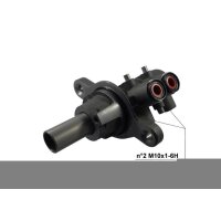 Hauptbremszylinder M10x1x2 Aluminium Ø 22 mm HELLA...