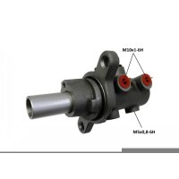 Hauptbremszylinder M10x1x2 Aluminium Ø 24 mm HELLA...
