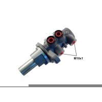 Hauptbremszylinder M10x1x2 Aluminium Ø 24 mm HELLA...