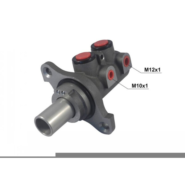 Master Brake Cylinder M10x1x1M12x1x1 Aluminium Ø 25 mm HELLA for e.g. OPEL MERIVA