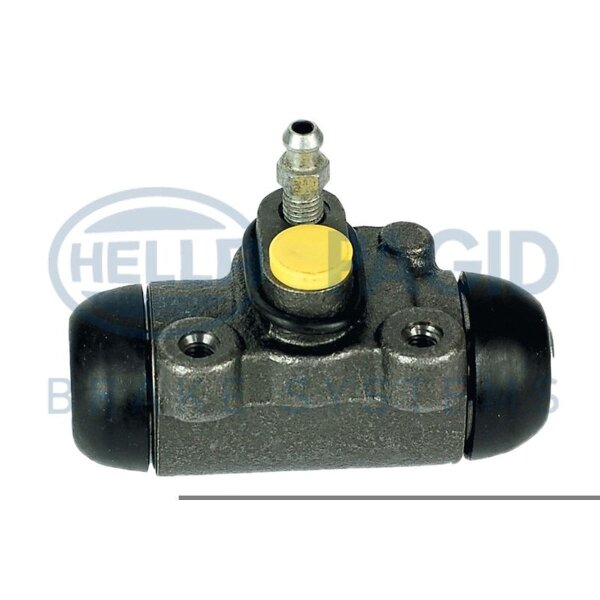 Wheel Brake Cylinder grey cast iron Ø 22 mm HELLA for e.g. SUZUKI VITARA