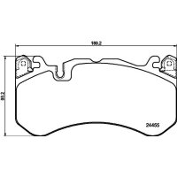 Bremsbelagsatz Scheiben mit Verschleißwarnanzeige...
