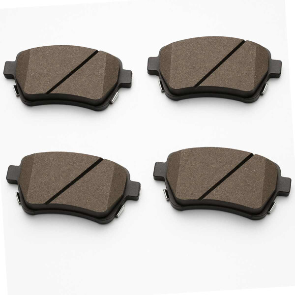 Brake pad set with wear warning 17.4 mm HELLA for KIA SPORTAGE and others