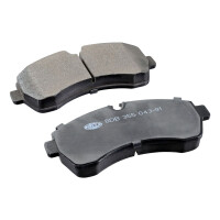 Bremsbelagsatz Scheiben mit Verschleißwarnung 20,7...