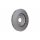 2 Brake Discs internally ventilated Ø 68 mm 34 mm HELLA for PORSCHE MACAN