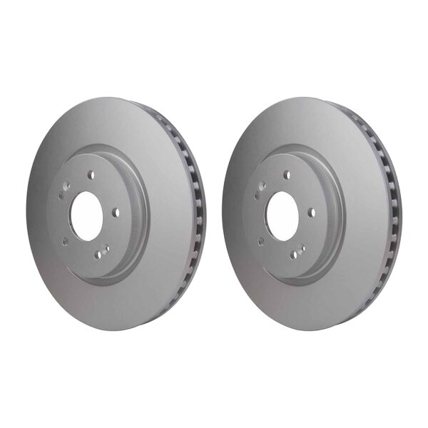 2 Brake Discs internally ventilated Ø 69 mm 30 mm HELLA for KIA SPORTAGE