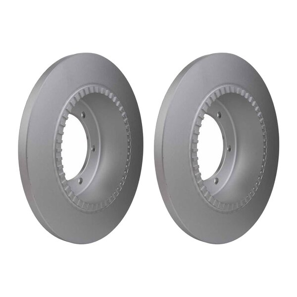2 Brake Discs full Ø 108 mm 16 mm HELLA suitable for e.g. RENAULT TRUCKS
