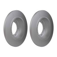 2 Brake Discs full Ø 108 mm 16 mm HELLA suitable...