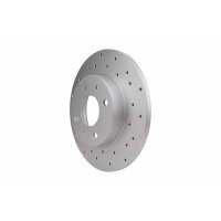 2 Brake Discs full Ø 59 mm 11 mm HELLA suitable...