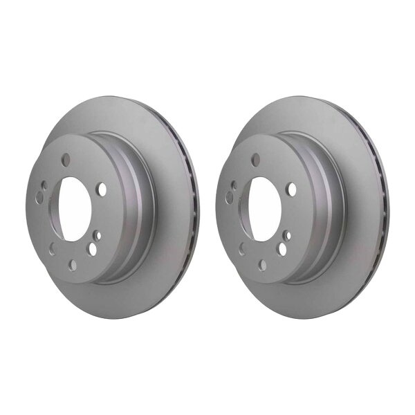 2 Brake Discs internally ventilated Ø 85 mm 20 mm HELLA for SSANGYONG REXTON