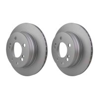 2 Brake Discs internally ventilated Ø 85 mm 20 mm...