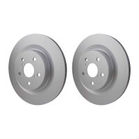 2 Brake Discs internally ventilated Ø 62 mm 18 mm...