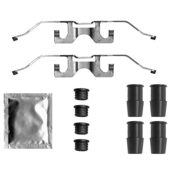 Zubehörsatz Bremssattel 11 tlg. HELLA passend für u.a. FORD KUGA