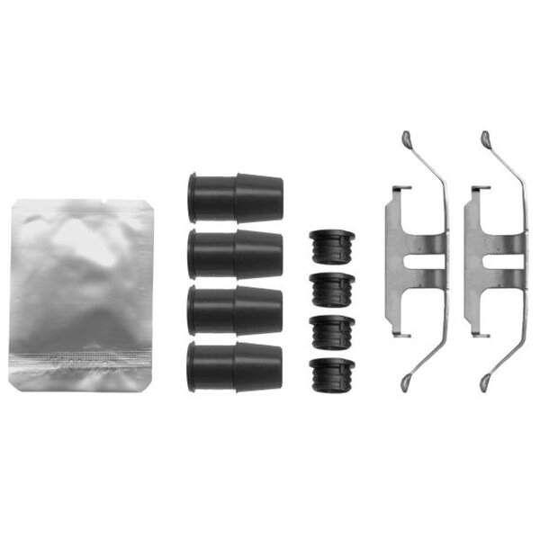 Brake Caliper Accessory Kit 11 pcs. HELLA suitable for e.g. BMW 1 Series