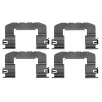 Brake Caliper Accessory Kit 4 pcs. HELLA suitable for...