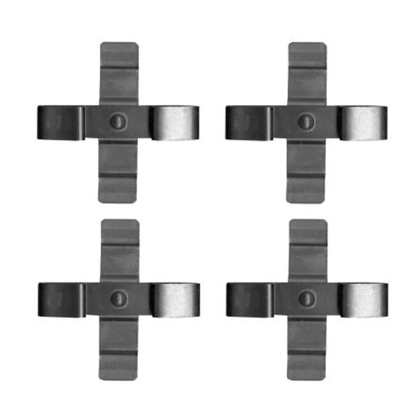 Brake Caliper Accessory Kit 4 pcs. HELLA suitable for e.g. VW TOUAREG