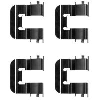 Accessory Kit, Disc Brake Pads 4 pcs. HELLA for e.g. KIA...