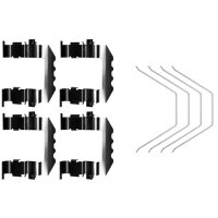 Accessory Kit, Disc Brake Pads 4 pcs. HELLA for e.g....