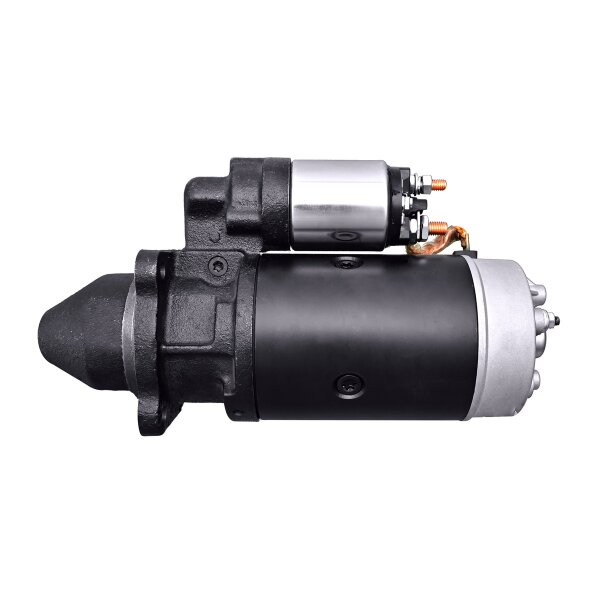 Anlasser Starter 3 kW 10 Zähne HELLA für MASSEY FERGUSON PERKINS JCB LANDINI