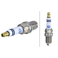 Spark plug 1 ground electrode M14 x 1.25 25 Nm HELLA Platinum for ALFA ROMEO