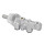 Master Brake Cylinder Ø 23.8 mm aluminium 2-port VALEO for OPEL MERIVA