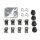 Accessory kit, disc brake pad METZGER for TOYOTA RAV 4