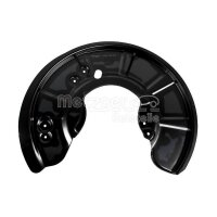 Spritzblech Bremsscheibe vorne links Aluminium METZGER...