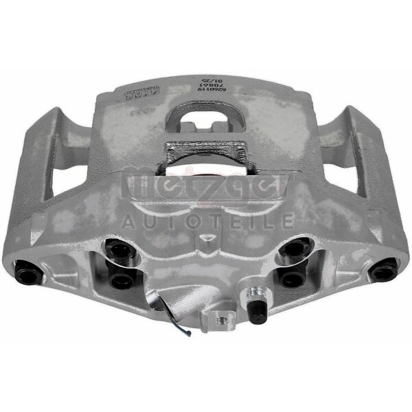 Brake Caliper front axle left METZGER IAM-Expertise suitable for e.g. AUDI A6
