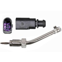 Exhaust gas temperature sensor 802mm METZGER for VW GOLF VI
