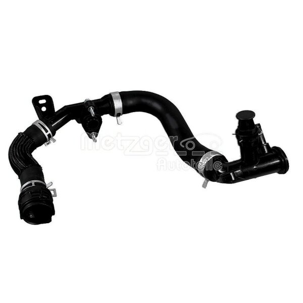 Radiator Hose from thermostat to water pump METZGER for e.g. CITROËN BERLINGO