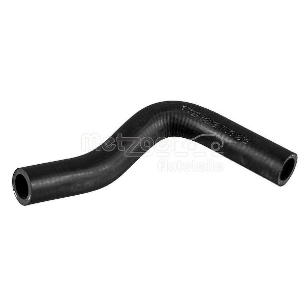 Radiator Hose from exhaust gas cooler to flange METZGER for e.g. FIAT PANDA