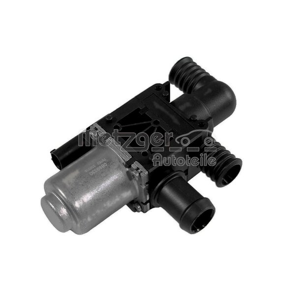 Coolant Control Valve 3-connections 2-pole METZGER for BMW X5 and others