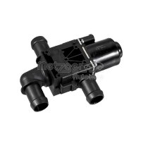 Coolant Control Valve 3-connections 2-pin METZGER for BMW...