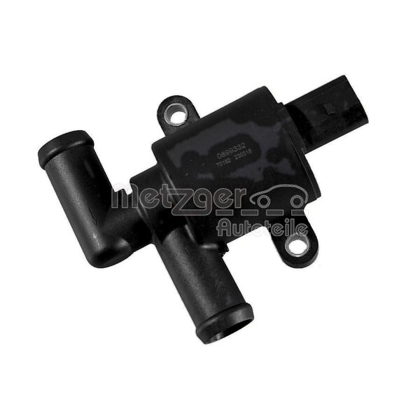 Coolant Control Valve Solenoid Valve 2-connections 2-pole METZGER for AUDI Q7